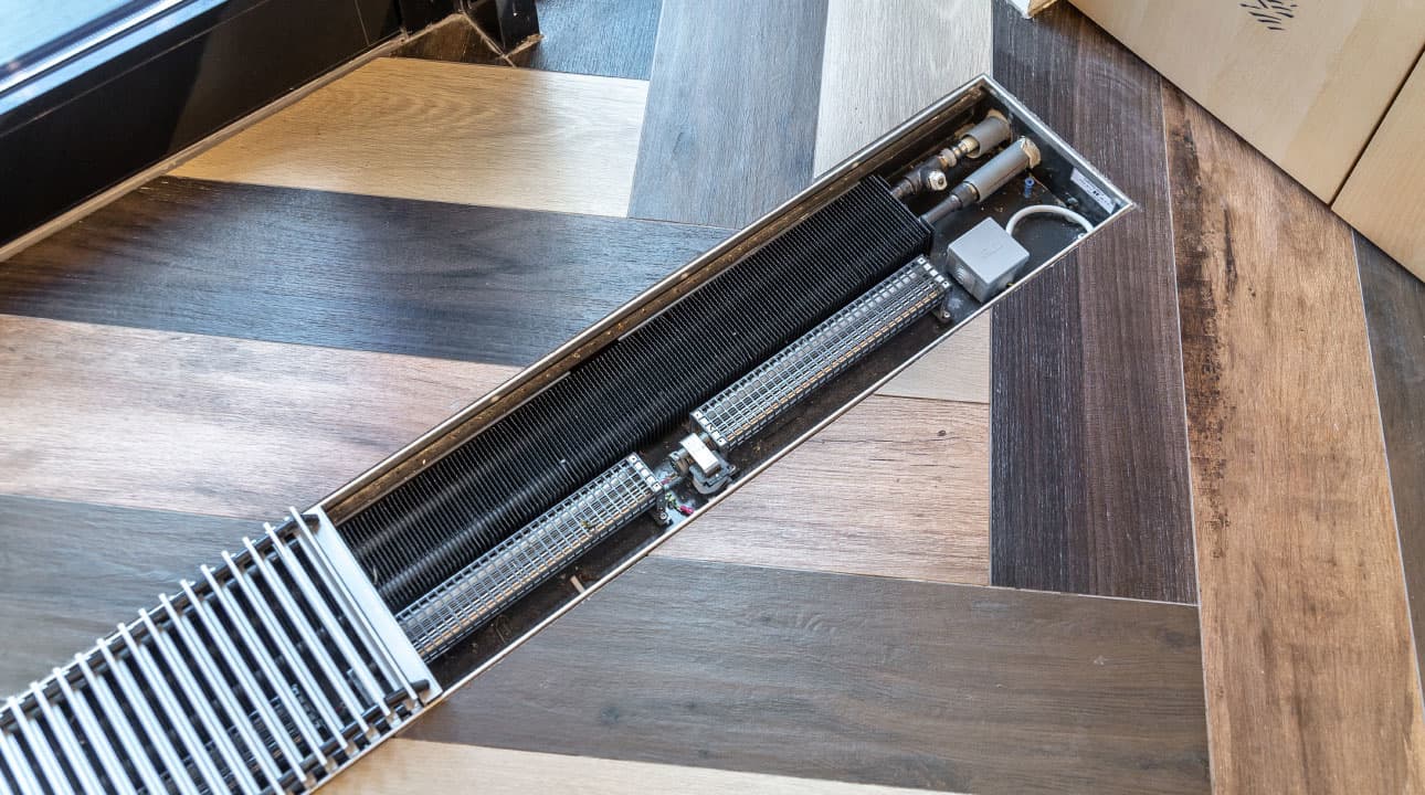 Внутрипольный конвектор Бриз КЗТО