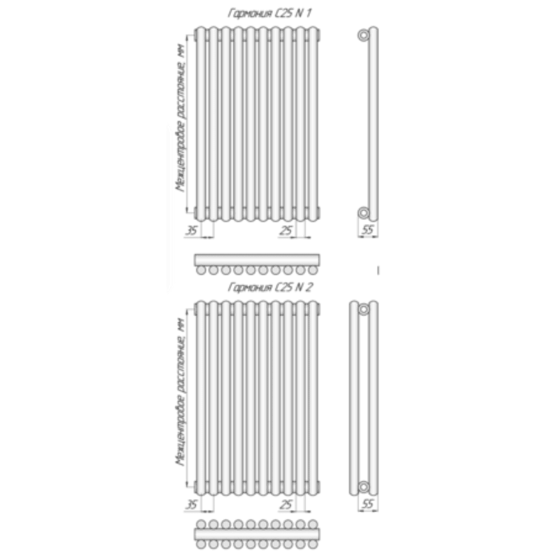 Радиатор КЗТО Гармония C25 N - 0.png
