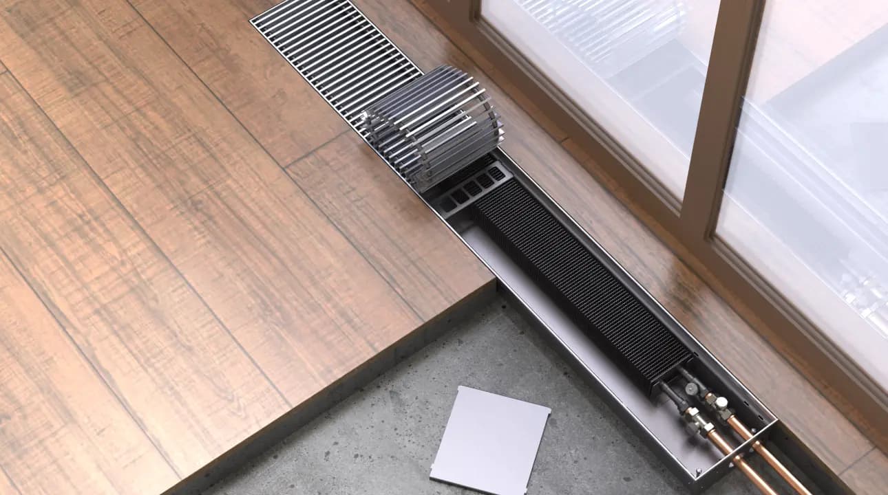 Внутрипольные конвекторы КЗТО Бриз